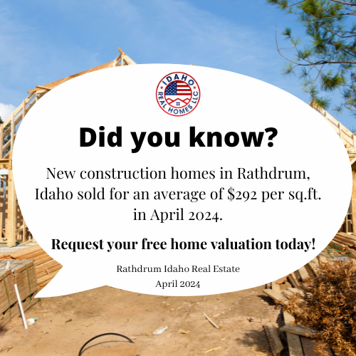 Rathdrum Idaho Real Estate Report April 2024